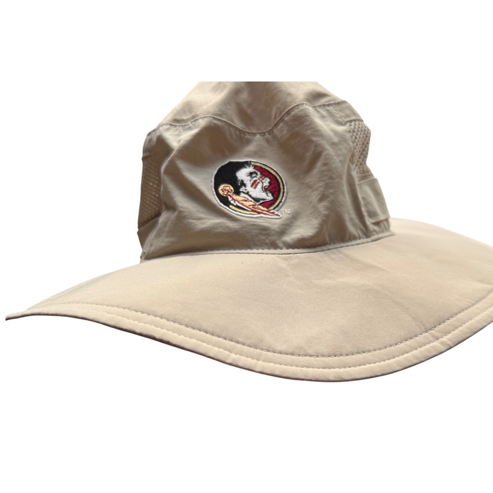 Columbia Florida State Seminoles FSU Bora Bora Booney Sun Hat Tan Unisex OS